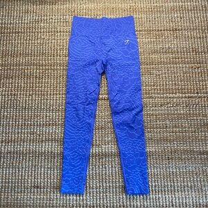 Gymshark seamless leggings with ruched back